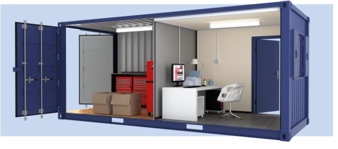 conteneur aménagé 20 pieds