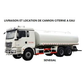 Camion citerne d'eau - Transport d'eau à Conakry Guinea